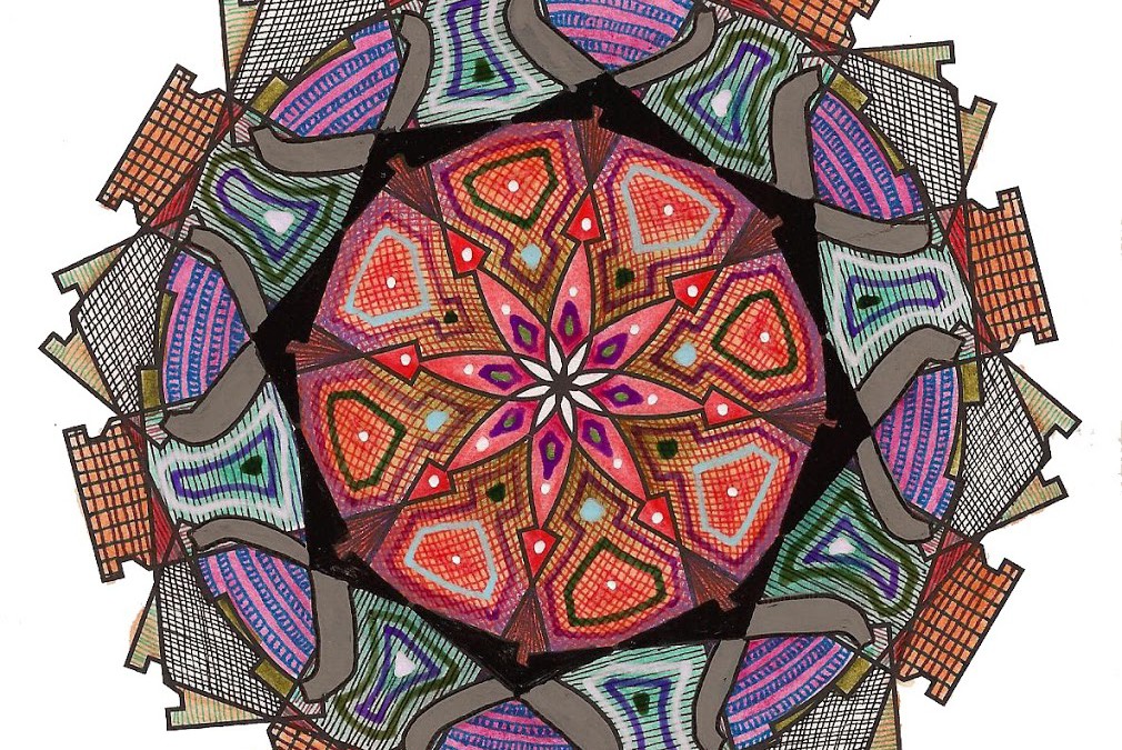 Mandala Monday Moving along…